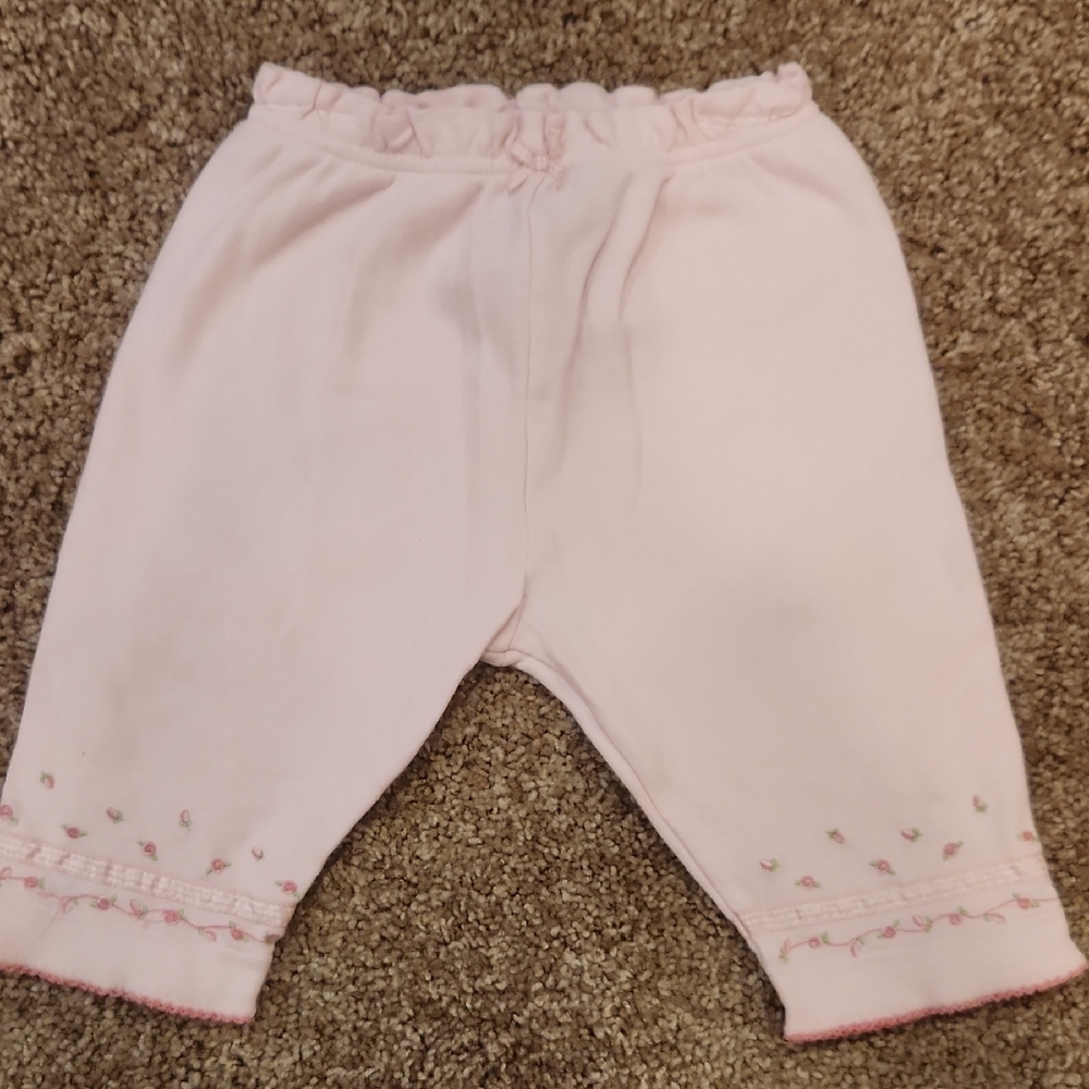 Carter's Soft Pink Baby Pants, Size 6-9 Months